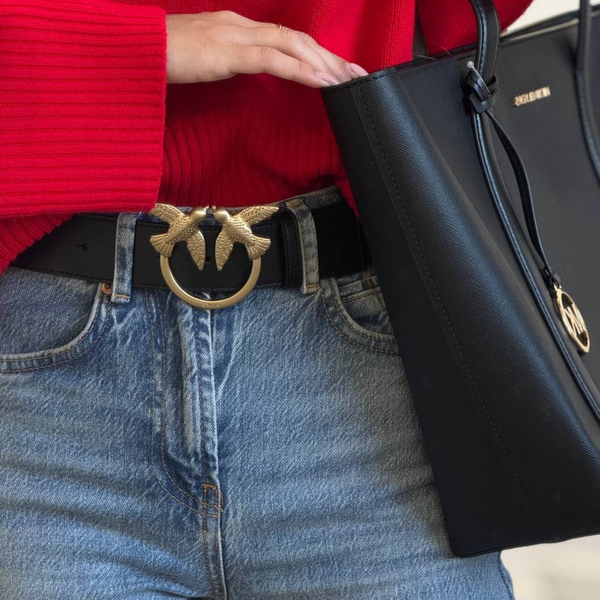 Ремень Pinko + Шоппер Michael Kors